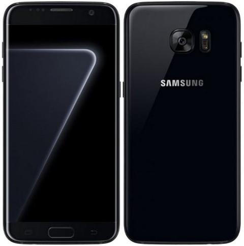 Samsung Galaxy S7 Edge - 32GB - Black Pearl - Good